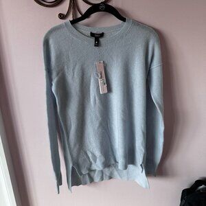 Aqua Cashmere Sweater Size XS - Light Blue